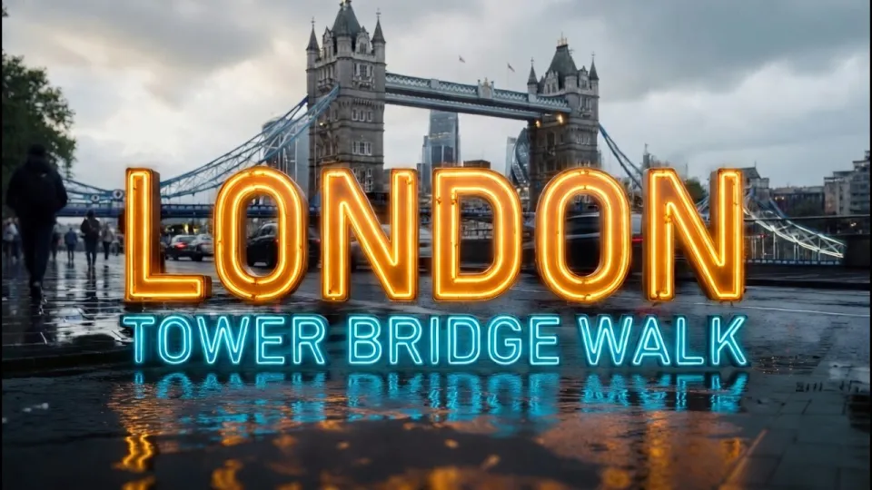 What is the best walking tour route in London from St Paul’s Cathedral to Tower Bridge
